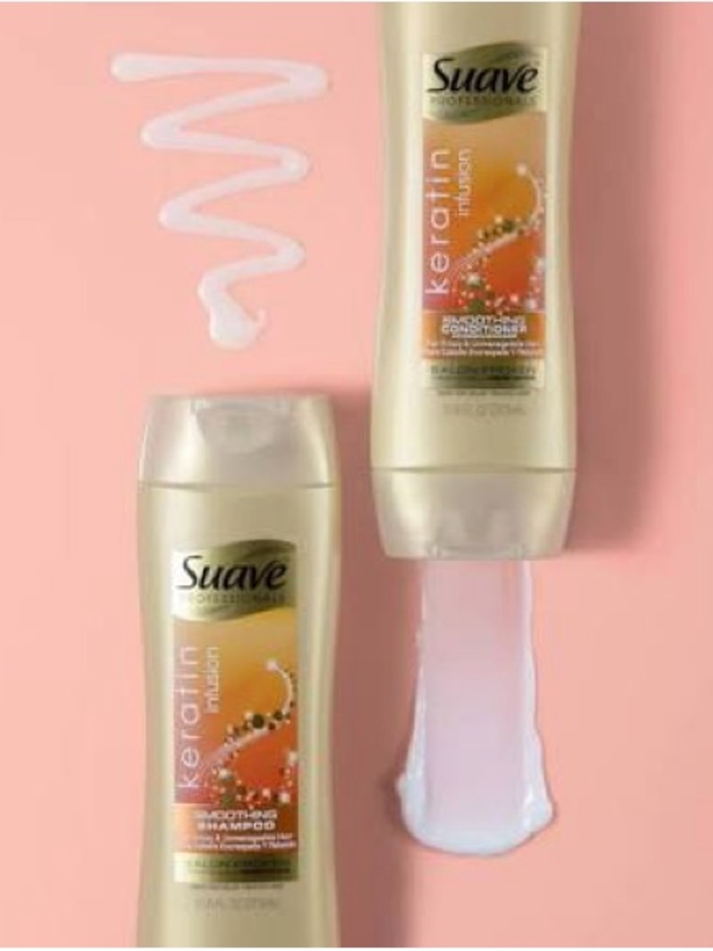Suave Keratin Infusion Smooth Shampoo & Conditioner